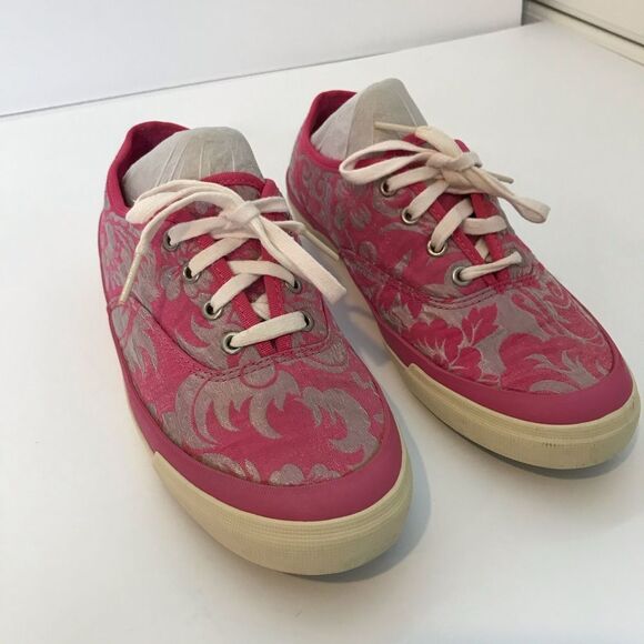 Y2K Glittery Floral Keds sz 6.5 - Picture 5 of 10